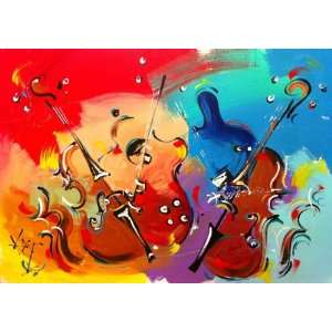  String Symphony By Kat~ Original Painting
