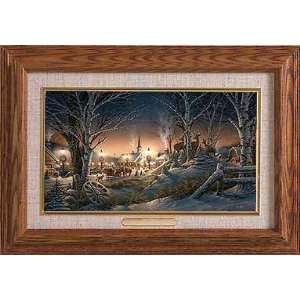   on the Town Master Stroke Collection Canvas Framed Oak