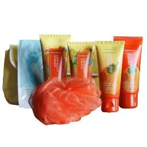 com Fruits & Passion Fruity Bath and Body Travel and Gift Kit, Orange 