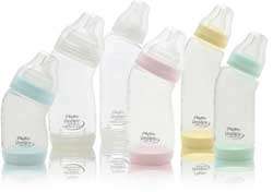 Playtex Ventaire ADVANCED Crystal Clear BPA Free Wide Bottles 9 oz    3 Pack
