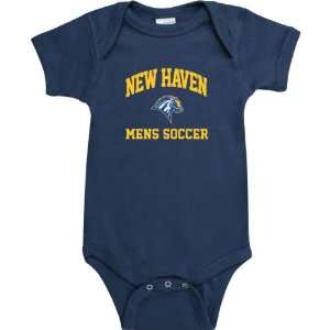  New Haven Chargers Navy Mens Soccer Arch Baby Creeper 