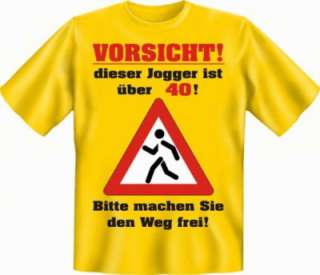 Witzige Geburtstags T Shirt 40 Jogger Fun T Shirt 4216  