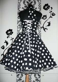 Petticoat 50er Jahre Tanzkleid Kleid Rockn Roll  