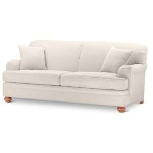Sovereign Sofa, with T seat Cushions, tight back cushions, turned 