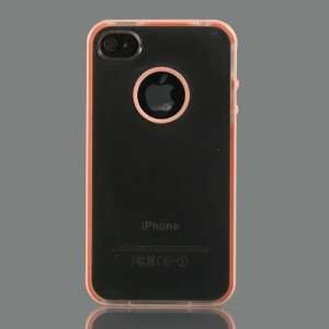 Transparent Matte Plastic Protective Case Cover for iPhone 4 / iPhone 