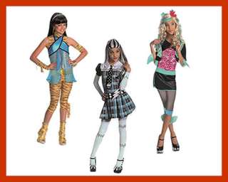 Monster High Kinder Karneval Fasching Kostüm 104 152  