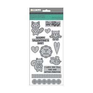  The Paper Company My Funny Valentine Rubber Cling Stamps 4 