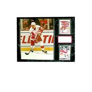 NHL Red Wings Steve Yzerman # 19   2 Card 12 by 15 Plaque  