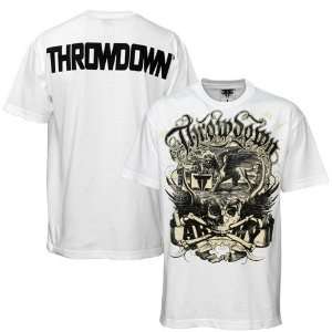Throwdown Army White T shirt 