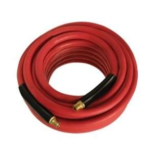   MTN91003999) 3/8 x 50 300 lb. Red Rubber Air Hose 1/4 MxM Coupled
