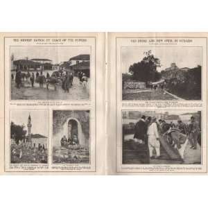  1914 Print New Nation of Albania Durazzo 
