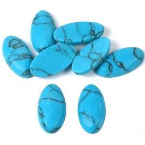   Chinese Turquoise Oval Cabochons Loose Gemstones 16mm