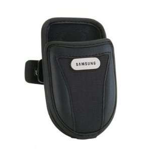  OEM Samsung A503 U520 T339 Black Rip Stop Leather Case 