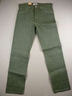 Levis Shrink To Fit Jeans 501 0850 Field Green 31X32  
