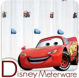 Disney CARS AUTOS METERWARE Kinder Gardine Deko Stoff nach Maß 