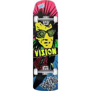  Vision Og Psycho Stick Complete Skateboard   10x30.5 Blue 