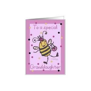  Birthday for Granddaughter Queen Bee Card Toys & Games