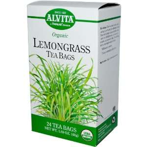  Alvita   LEMONGRASS TEA BAG   ORGANIC: Health & Personal 