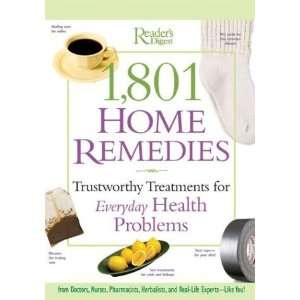  1801 Home Remedies [Paperback] Editors of Readers Digest 