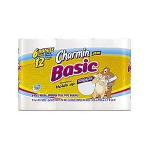 Basic Big Roll, One Ply, 264 Sheets/Roll, 6/Pack 