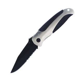  Sheffield MFG   Superior Folding Pocket Knife, Black Blade, Pocket 