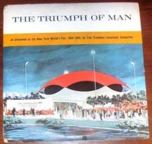 THE TRIUMPH OF MAN 1964 65 Worlds Fair RED VINYL 33 7  