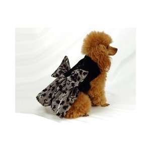   Evening Designer Dog Dress with Silk Lining (Large)