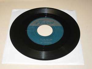 DOO WOP 45RPM RECORD THE LAMPLIGHTERS FEDERAL 12176  