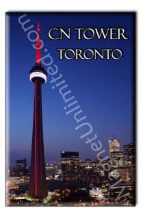 CN Tower in Toronto   Canada Souvenir Fridge Magnet #2  