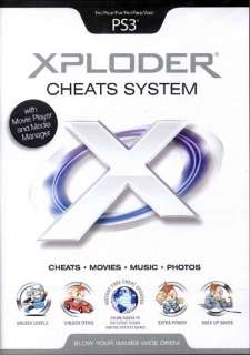   XPLODER FOR PLAYSTATION 3 PS3 GAME CHEAT CODES CHEATS UNLOCK LEVELS