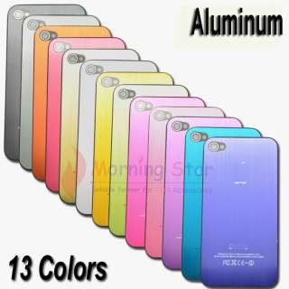 13 x Aluminum Back Cover Housing Assembly For iPhone 4 4G GSM  