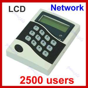 Network LCD Entry Door Lock Access Control Alarm System  