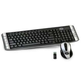 Gear Head KB5500W Wireless Desktop Keyboard and Mouse 0878260001101 