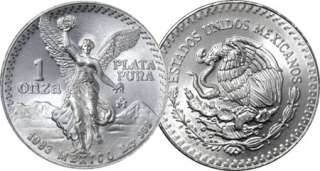 1983 1oz 999 Silver Mexican Libertad Bullion Coin Plata  