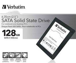 Verbatim 128GB internes Solid State Drive (6,4 cm (2,5 Zoll), SATA II 