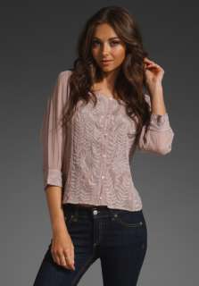 RORY BECA Blossom Blouse in Champagne  
