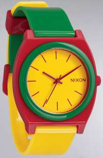 Nixon The Time Teller P Watch in Rasta  Karmaloop   Global 