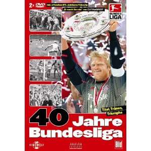 40 Jahre Bundesliga   Titel, Tränen, Triumphe 2 DVDs  