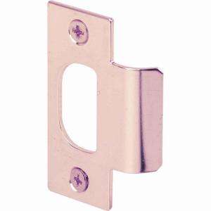 Prime Line Brass Commercial Door Strike Plate E 2284 at The Home Depot 