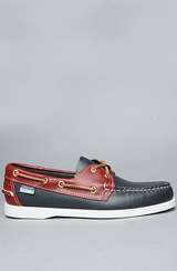 Sebago The Spinnaker Boat Shoe in Navy & Red