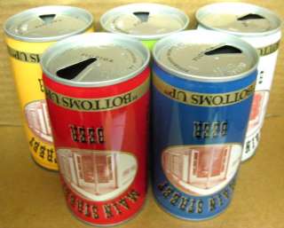 MAIN STREET BEER Set of 5 Cans All 1/1+ Pittsburgh Brwy  