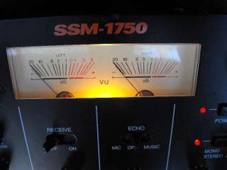 Optimus Stereo Sound Mixer / Sound Effects / Echo SSM 1750  