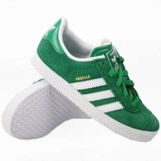 Adidas Gazelle 2 Kids Fairway White Gold  Schuhe 