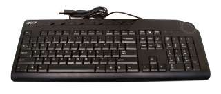 Genuine Acer USB Slim Black Standard Keyboard KU 0760  