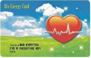 BIO ENERGY CARD ANTI RADIATION MULTI PURPOSE FIR ION  