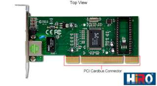Hiro Gigabit H50070   10/100/1000 32/64 bit Low Profile PCI Network 