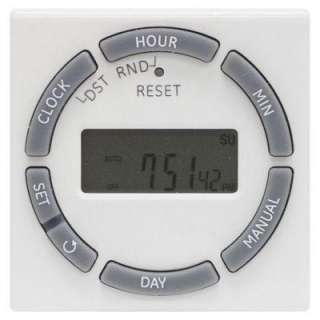 GE 7 Day Indoor In Wall Digital Timer 15089 