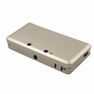 Aluminium Hard Tasche Case Cover fü Nintendo 3DS Silber  