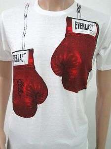Vintage Everlast Boxing Gloves T Shirt Champion Tapout Fighter UFC 