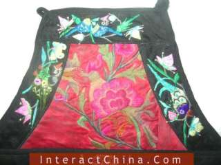 Antique Embroidery Textile Art Miao Hmong Costume #321  